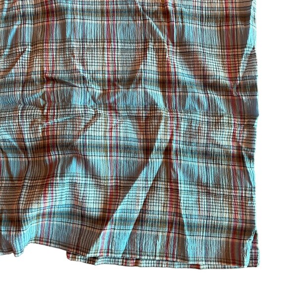 Patagonia Blue Organic Cotton Button Down Mens Shirt Size L - Picture 12 of 12